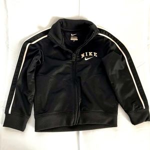 Nike Kids Black Mockneck Jacket Sz 3T